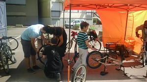 Atelier mobile de la cité Dhalène du samedi 7 juin 2013